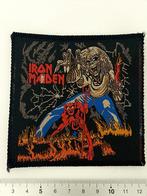 Iron maiden mooie vintage 1982 number of the beast patch 65, Ophalen of Verzenden, Nieuw, Kleding