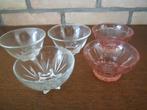 Oude bowlglazen, Huis en Inrichting, Keuken | Servies, Ophalen, Glas of Glazen, Gebruikt, Glas