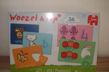 Woezel & Pip abc + 123 puzzels NIEUW beschikbaar voor biedingen