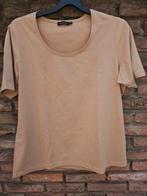 Bruin shirt Witteveen XXL, Kleding | Dames, Ophalen of Verzenden, Zo goed als nieuw, Bruin, Korte mouw