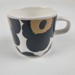 Marimekko Unikko kop wit zwart goud 2dl, Ophalen, Keramiek, Nieuw, Overige stijlen