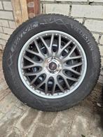 Winterbanden winterset VW Caddy 5x112, Ophalen, 15 inch, Velg(en), Winterbanden