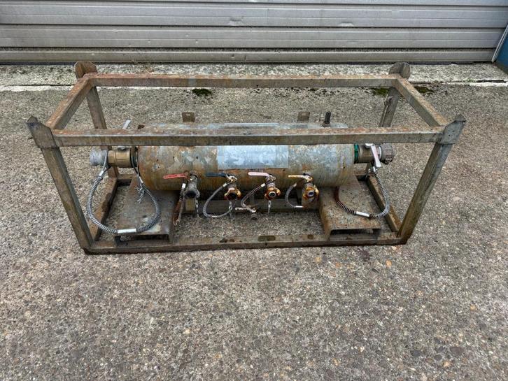 Luchtverdeeltank Luchtvarken Buffervat Persluchtverdeler 50L, Doe-het-zelf en Verbouw, Compressors, Gebruikt, 6 tot 10 bar, 25 tot 100 liter