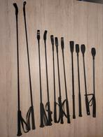 Partij paardrijzwepen diverse merken en maten, Dieren en Toebehoren, Ophalen of Verzenden, Gebruikt, Overige soorten, Overige typen