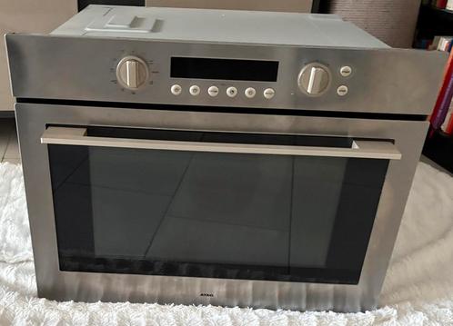ATAG Combimagnetron - verwarmingselement werkt matig, Witgoed en Apparatuur, Ovens, Gebruikt, Inbouw, Oven met grill, 45 tot 60 cm