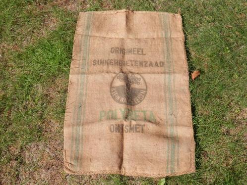 Jute zak voor zaad van firma F. Goyarts & Zonen, Roosendaal, Antiek en Kunst, Antiek | Kantoor en Zakelijk, Ophalen of Verzenden