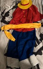 Monkey d luffy cosplay anime costuum, Ophalen of Verzenden, Zo goed als nieuw