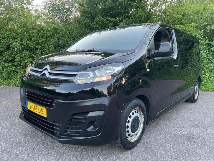 Citroen Jumpy 1.6 Blue HDI 95 Club M BUS Zwart BLACK, Auto's, Bestelauto's, Bedrijf, Te koop, ABS, Airbags, Airconditioning, Bluetooth
