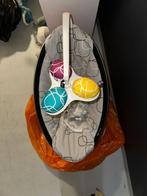 4moms Mamaroo 4 Schommelstoel PLUSH SILVER, Kinderen en Baby's, Wipstoeltjes, Schommelstoel, Verstelbaar, Zo goed als nieuw, Ophalen