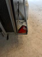 Polyester Paardentrailer 1,5 paards, Ophalen of Verzenden, Gebruikt, Polyester, 1½-paards trailer