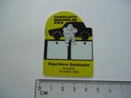 sticker oud Bibendum Michelin bandenspanning Nuland auto, Ophalen of Verzenden, Zo goed als nieuw, Bedrijf of Vereniging