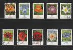 Duitsland Bloemen Kavel nr. 3, Postzegels en Munten, Postzegels | Thematische zegels, Dier of Natuur, Verzenden, Gestempeld