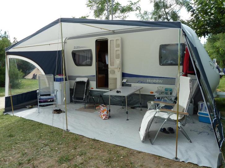 Luifel voor aan caravan omloopmaat 11, Caravans en Kamperen, Voortenten en Luifels, Zo goed als nieuw, Dorema, Ophalen