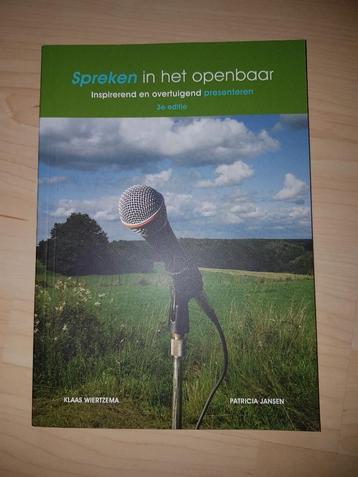 Nieuw Boek Spreken in het openbaar