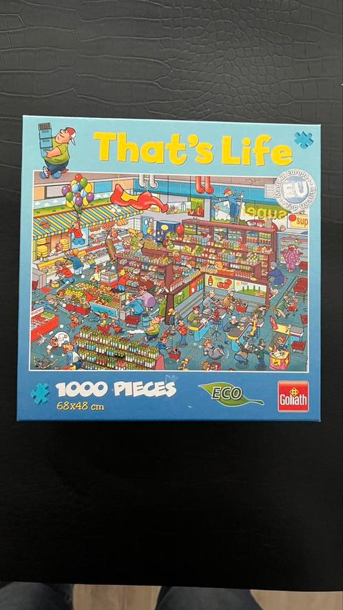 That’s life legpuzzels 1000 stukjes, Hobby en Vrije tijd, Denksport en Puzzels, Zo goed als nieuw, Legpuzzel, 500 t/m 1500 stukjes