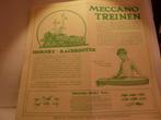 GROOT MECCANO - HORNBY - DUBLO LAFLET, Overige merken, Gelijkstroom of Wisselstroom, Overige typen, Ophalen of Verzenden