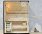 3 PERSOONS FINSE PANORAMA SAUNA BILUSTY 🚚, Ophalen of Verzenden, Nieuw, Fins of Traditioneel, Complete sauna