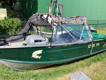 Biminikap/ regenkap voor QuickSilver 450 dlx beschikbaar voor biedingen
