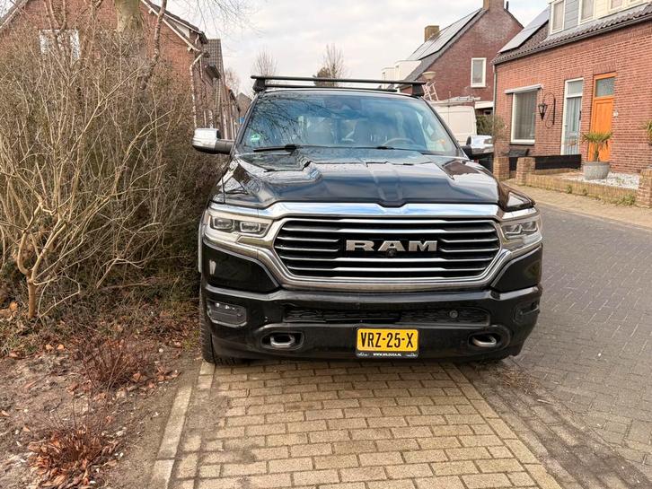 Dodge RAM 1500 2019 LONGHORN, Auto's, Bestelauto's, Particulier, 360° camera, 4x4, ABS, Achteruitrijcamera, Adaptieve lichten