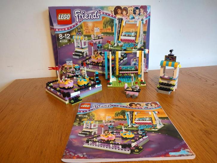 LEGO Friends 41133 Pretpark Botsauto's Compleet, Kinderen en Baby's, Speelgoed | Duplo en Lego, Zo goed als nieuw, Lego, Complete set