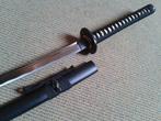 Samoerai katana met scherp lemmet, dolk, sabel, zwaard, mes, Hobby en Vrije tijd, Kostuums, Theaterbenodigdheden en LARP, Ophalen of Verzenden