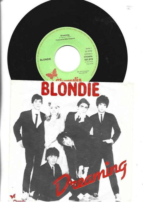 BLONDIE 2 SINGLES 7" DREAMING - ISLAND OF LOST SOULS, Cd's en Dvd's, Vinyl Singles, Zo goed als nieuw, Single, Pop, 7 inch, Ophalen of Verzenden