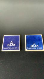 KLM Business Class onderzetters, Verzamelen, KLM Huisjes, Gebruikt, Ophalen of Verzenden