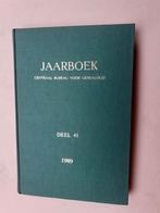 JAARBOEK 1989 Centraal Bureau voor Genealogie deel 43, Boeken, Overige Boeken, Zo goed als nieuw, Ophalen