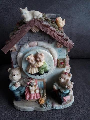 Mooi muziekbeeldje met beertjes . beschikbaar voor biedingen