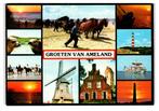 Ameland, Groeten van Ameland, Verzenden, 1980 tot heden, Gelopen, Waddeneilanden
