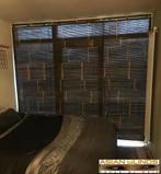 Bamboerolgordijnen. 150cm. breed en 200cm hoog, Ophalen, Zo goed als nieuw