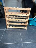 Houten wijnrek voor 30 flessen, Ophalen, 50 tot 75 cm, 15 tot 25 flessen, Zo goed als nieuw