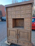 Oude apothekerskast grenen hout Zwaluw staart verbinding, Ophalen