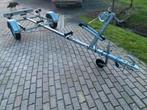 Nette als nieuwe kalf trailer boottrailer tot 4,50m, Watersport en Boten, Minder dan 1500 kg, Verstelbare verlichting, Sloepentrailer