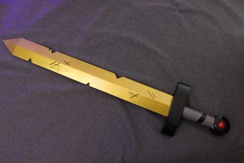 Finn Golden Sword scarlet 3DPrinted - Adventure Time-Cosplay, Hobby en Vrije tijd, Kostuums, Theaterbenodigdheden en LARP, Nieuw