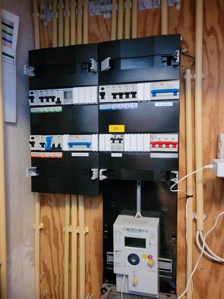 Installatie groepenkast / meterkast door een installateur, Diensten en Vakmensen, Elektriciens