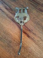 Goudkleurig Bladmuziek harpje, Muziek en Instrumenten, Ophalen of Verzenden, Gebruikt, Overige instrumenten