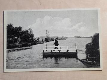 036) ANSICHTKAART PONTJE AREMBERGERGRACHT BELT 1934 beschikbaar voor biedingen