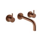 CROSSWATER  MPRO 3 GATS WASTAFELKRAAN GEBORSTELD BRONS, Niet ingevuld, Niet ingevuld, Nieuw, Ophalen of Verzenden