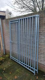 Twee kennel panelen met deur, Dieren en Toebehoren, Hondenhokken, Ophalen, 110 cm of meer, 100 cm of meer