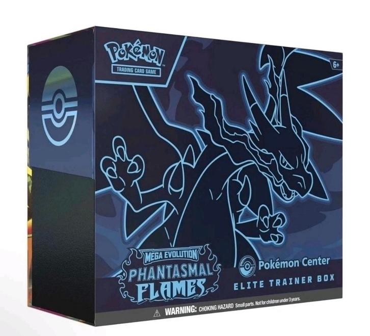 Phantasmal Flames Pokemon Center ETB, Hobby en Vrije tijd, Verzamelkaartspellen | Pokémon, Verzenden