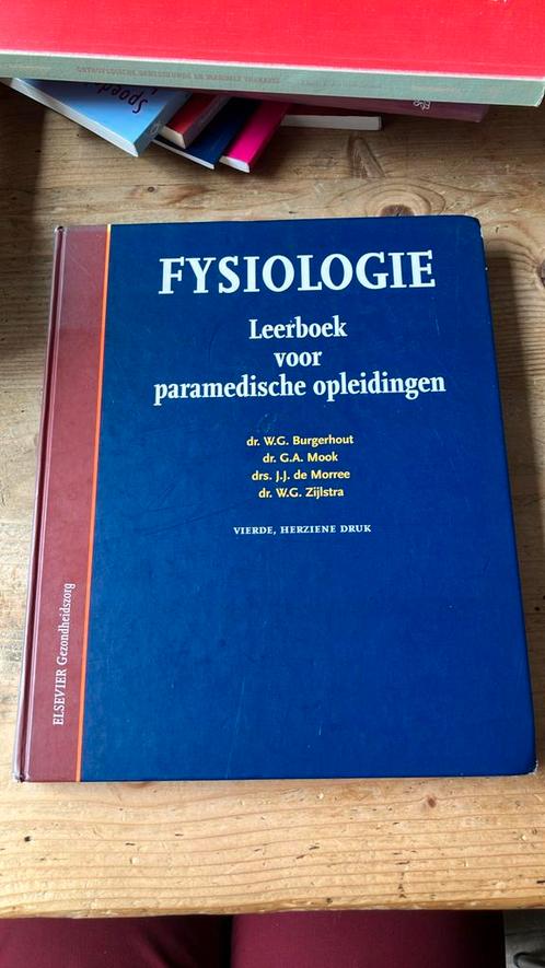 W.G. Burgerhout - Fysiologie, Boeken, Wetenschap, Gelezen, Overige wetenschappen, Ophalen of Verzenden