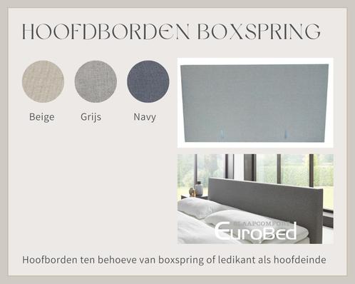 Partij Hoofdborden voor Bed of Boxspring, Huis en Inrichting, Slaapkamer | Boxsprings, Nieuw, 180 cm, 200 cm, Tweepersoons, Beige