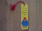 Boekenlegger Paddington bear Beertje Paddington, Ophalen of Verzenden, Zo goed als nieuw