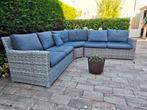 Nette 8 persoons wicker loungeset 2.70x2.70, Tuin en Terras, Tuinsets en Loungesets, Ophalen, Kunststof, Gebruikt, 8 zitplaatsen