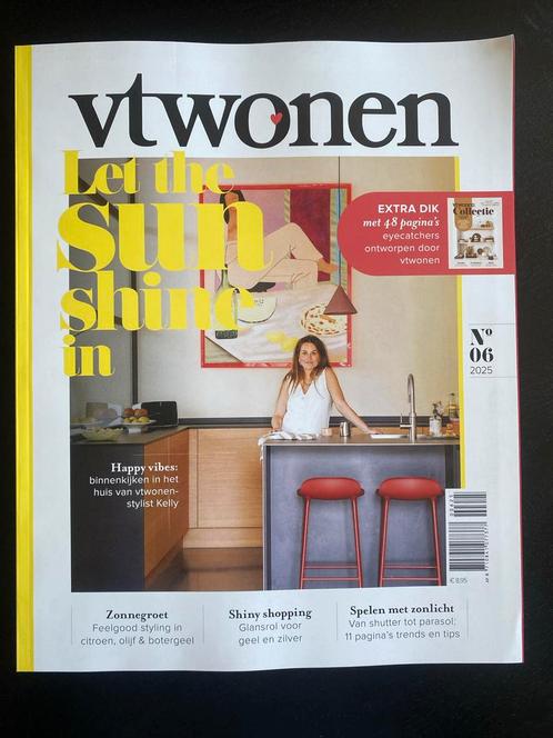Vtwonen 06 2025 - Interieur Magazine, Boeken, Tijdschriften en Kranten, Nieuw, Overige typen, Verzenden