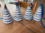 Blauwe kerstboom hangers keramiek, Ophalen of Verzenden, Zo goed als nieuw