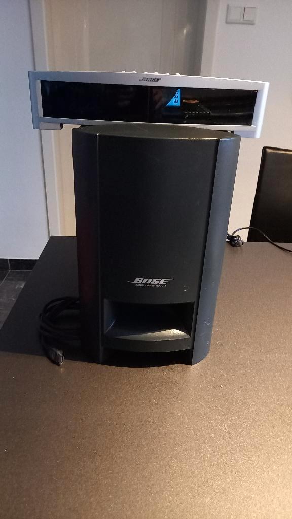 Bose AV3-2-1-series media center cinema systeem, Audio, Tv en Foto, Luidsprekers, Zo goed als nieuw, Subwoofer, Minder dan 60 watt