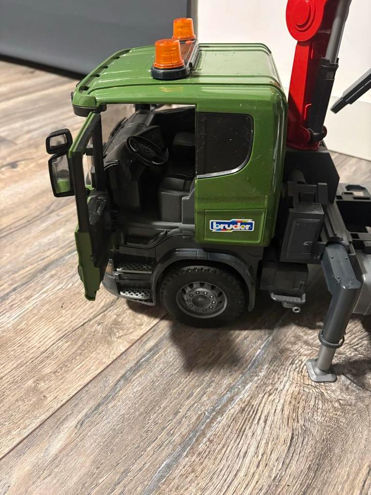 Bruder Scania Boomtransporter - Speelgoed Vrachtwagen, Kinderen en Baby's, Speelgoed | Speelgoedvoertuigen, Zo goed als nieuw