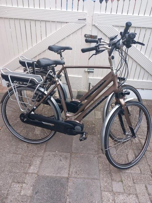 Set Gazelle Ultimate Ebike in nette staat verkerend, Fietsen en Brommers, Elektrische fietsen, Zo goed als nieuw, Gazelle, 55 tot 59 cm